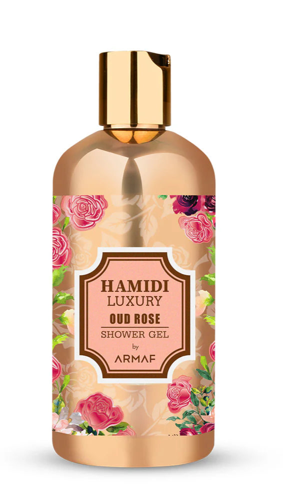 HAMIDI LUXURY OUD ROSE 500ML SHOWER GEL