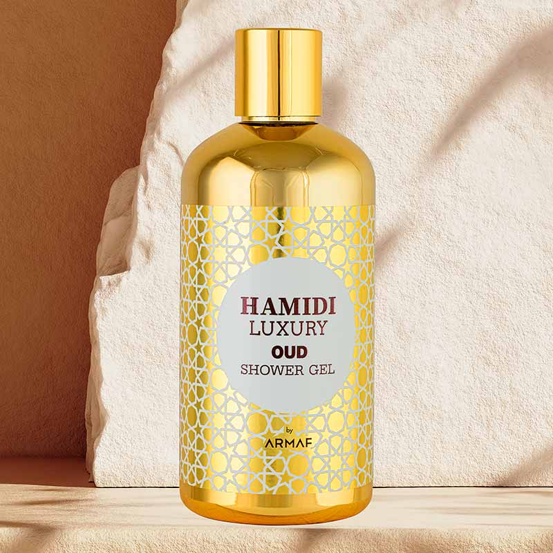 LUXURY OUD SHOWER GEL - 500ML by Hamidi