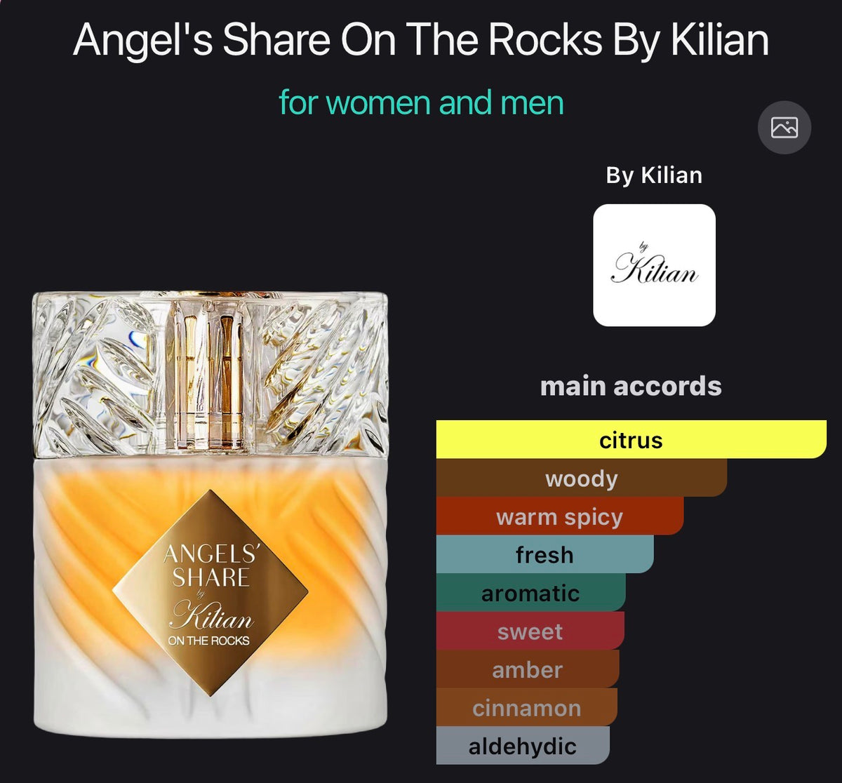 Pour Me Wild by Emir (inspired by Angel's Share On The Rocks By Kilian ) 100 ml