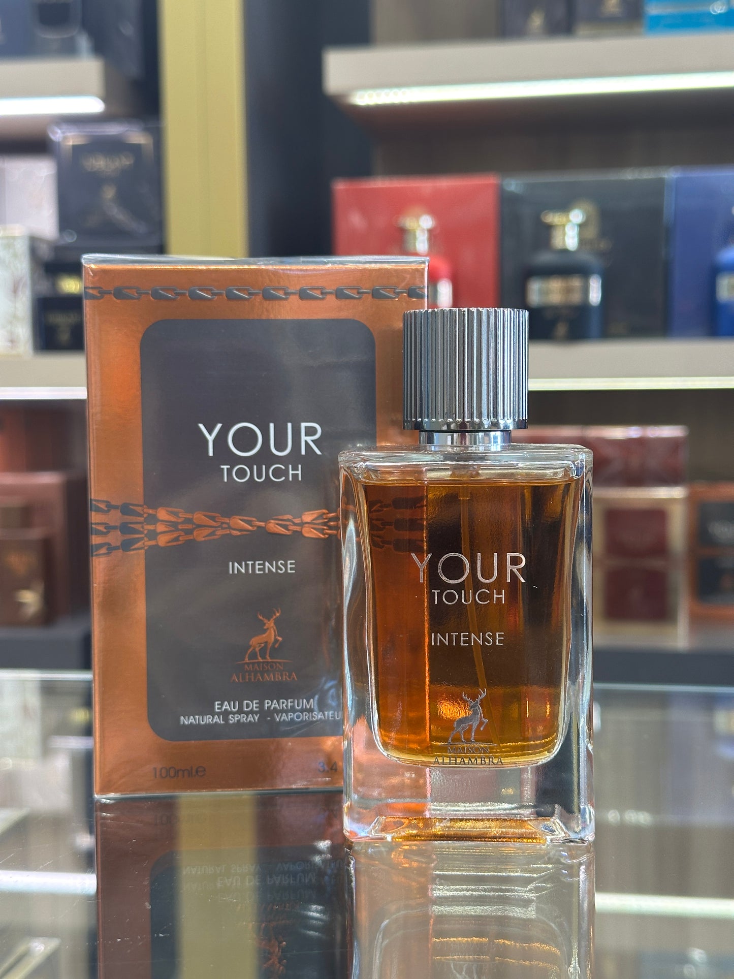 Your Touch Intence by Maison Alhambra 100ml (Inspired by Armani Stronger With You Intensely)
