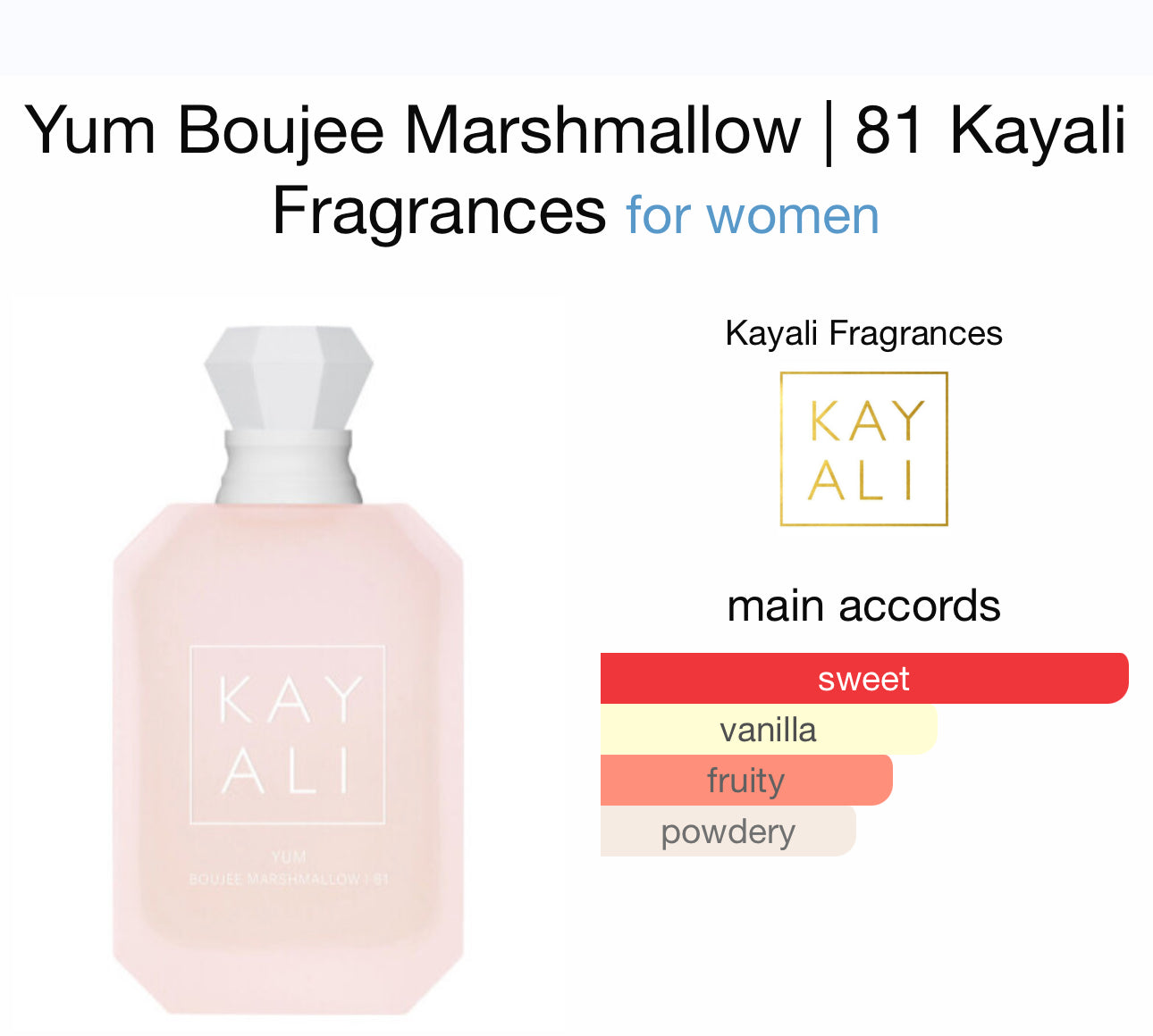 Marshmallow Blush 100ml by Paris corner