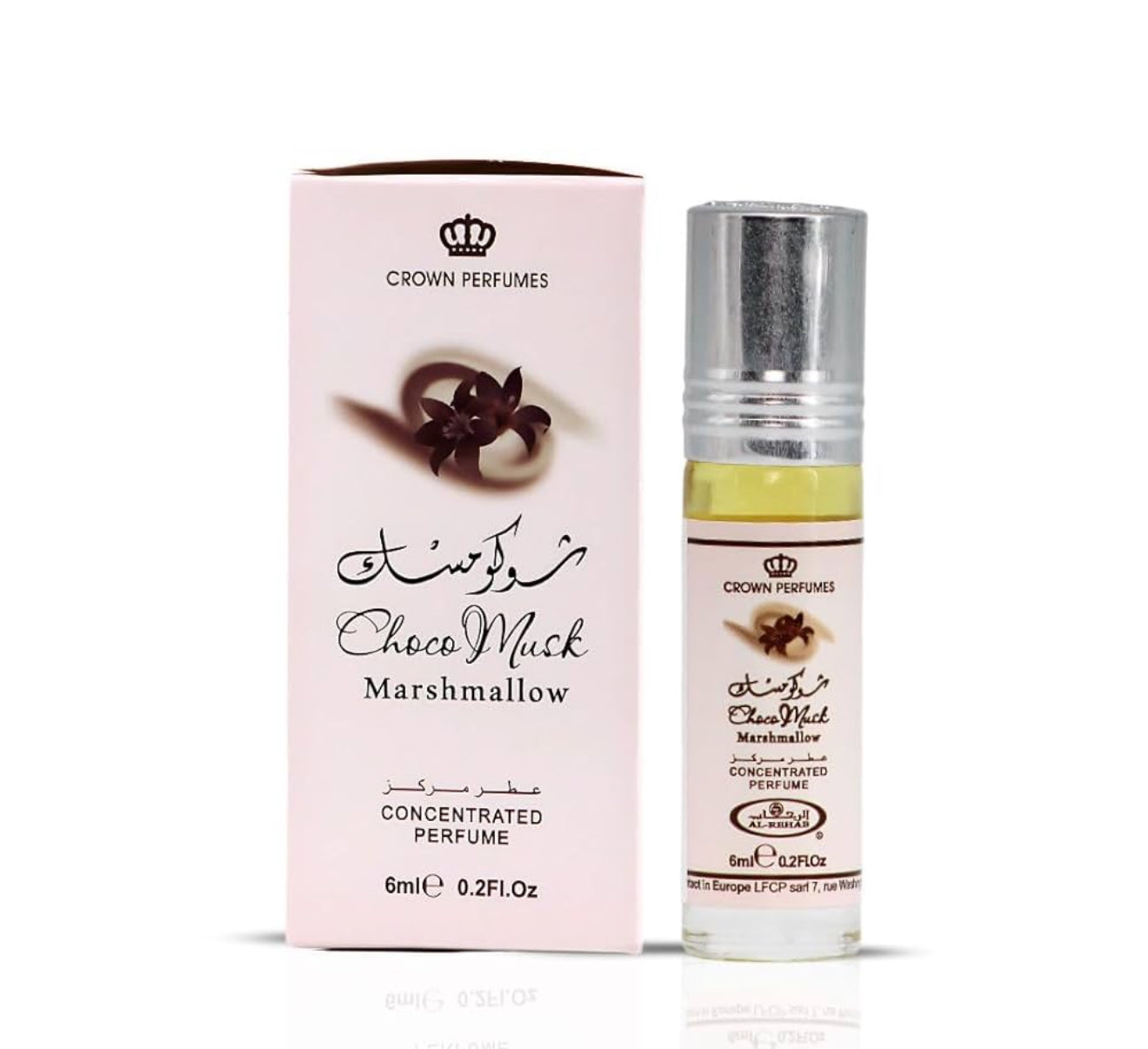 Al Rehab Choco Musk Marshmallow Perfume Oil (6ml Roll-On)