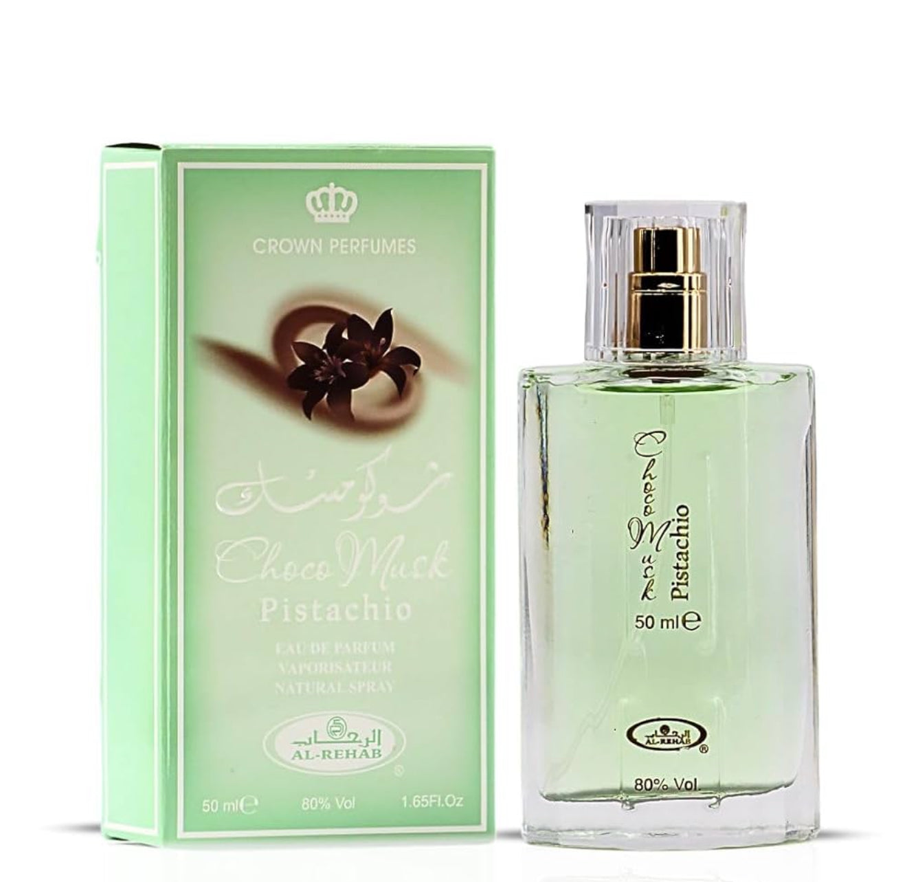 Al Rehab’s Choco Musk Pistachio 50ml