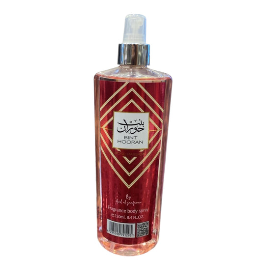 Bint Hooran (Rose passion) Body mist 250ml - Ard Al Zaafaran