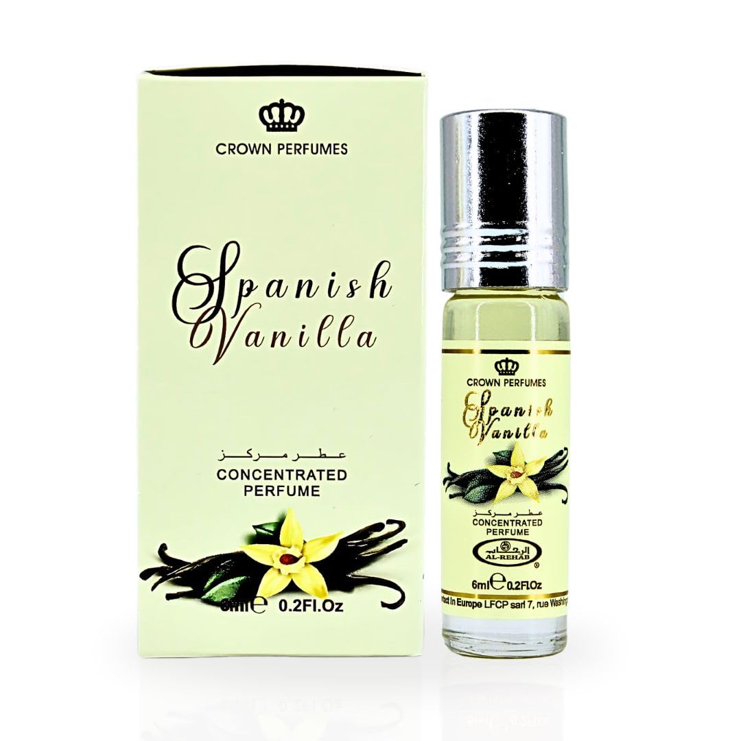 Al RehabSpanish Vanilla Perfume Oil 6ML
