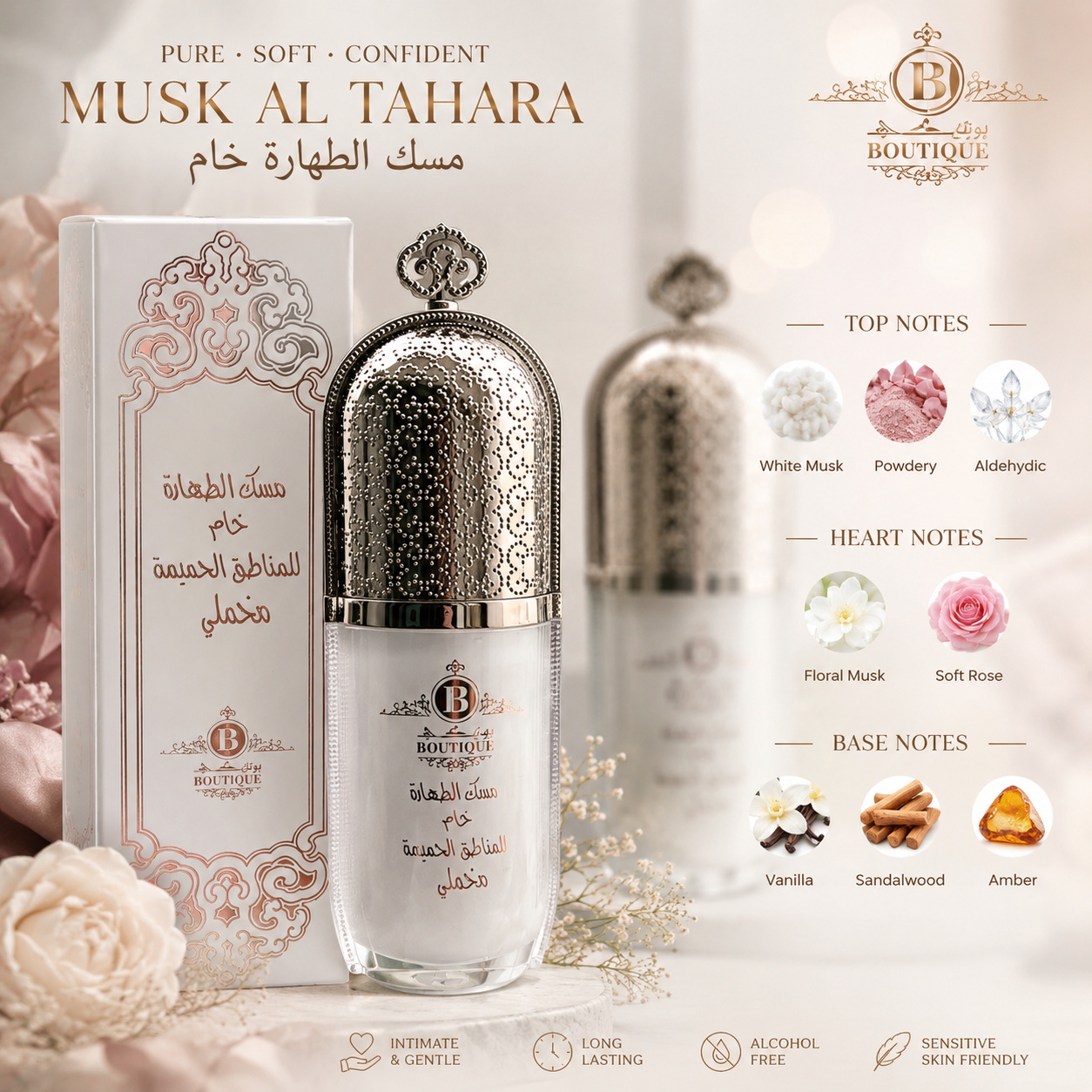 Musk Tahara Hand Lotion/Gel with Silk Structure 12ml