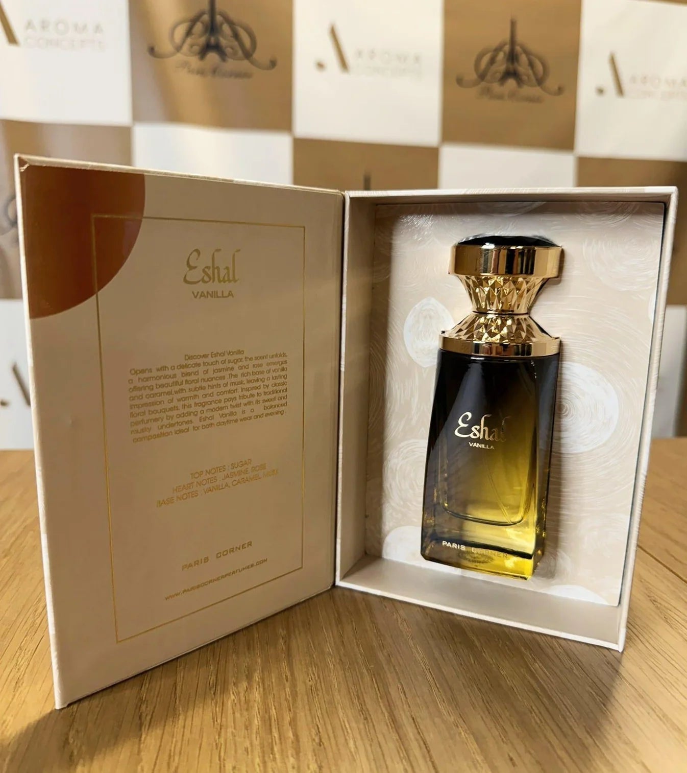 Eshal Vanilla 100ml Paris corner